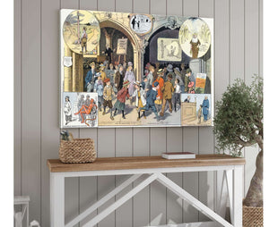 Cutler West Young America And The Moving Picture Show by Louis Glackens