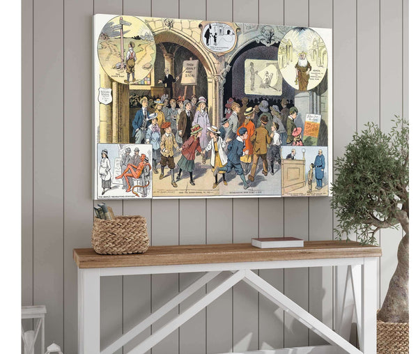 Cutler West Young America And The Moving Picture Show by Louis Glackens