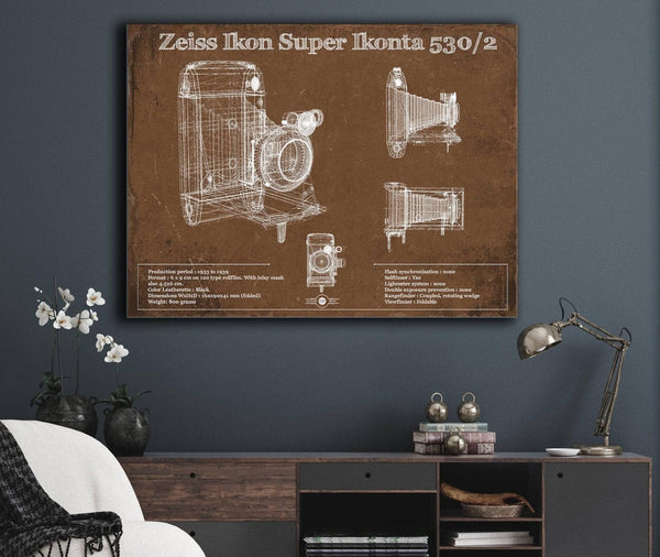 Cutler West Zeiss Ikon Super Ikonta 530/2 Camera Patent Print