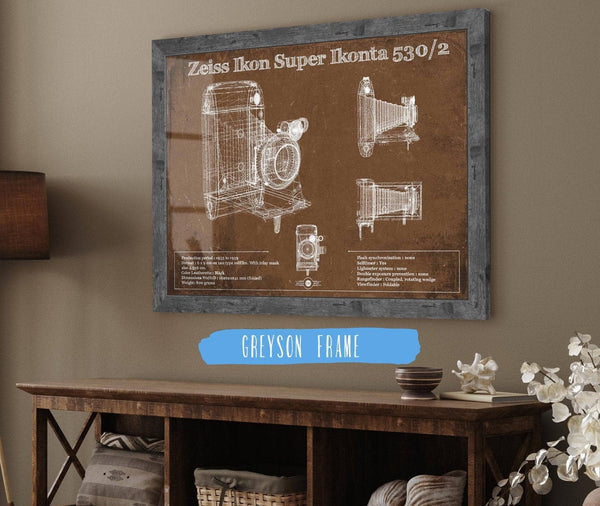 Cutler West Zeiss Ikon Super Ikonta 530/2 Camera Patent Print