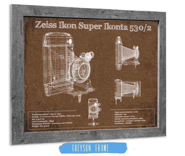 Cutler West Zeiss Ikon Super Ikonta 530/2 Camera Patent Print