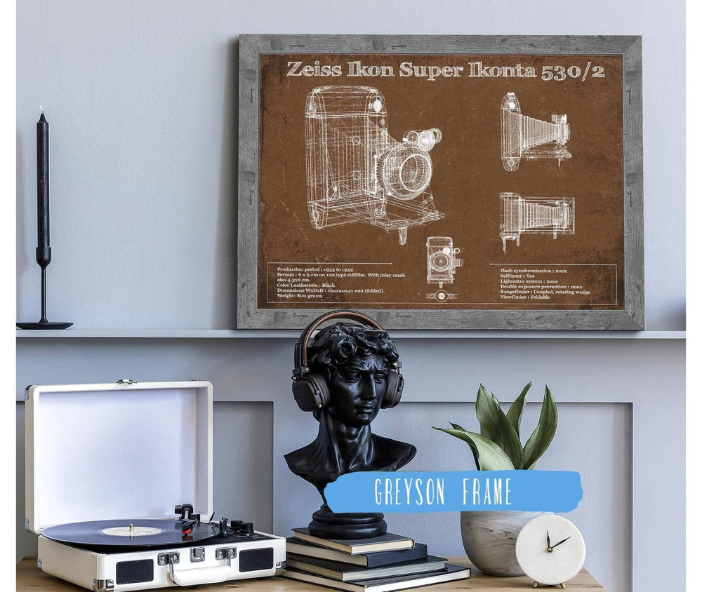 Cutler West Zeiss Ikon Super Ikonta 530/2 Camera Patent Print